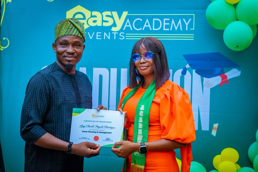 Toyosi curating an experience